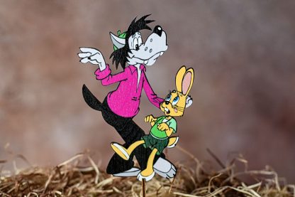 len počkaj zajac na tortu