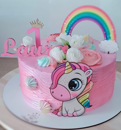 unicorn na torte