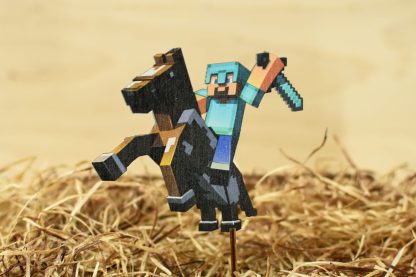 Minecraft na koni zápich