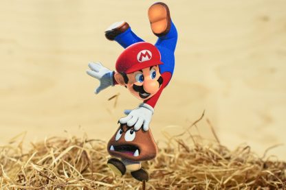 Super Mário na gombe zápich