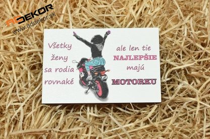 Magnetka pre motorkárku