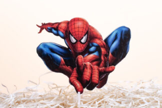 zapich do torty spiderman