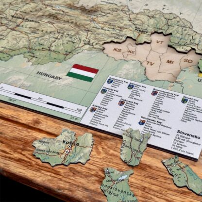 puzzle mapa slovenska