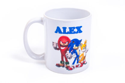 Sonic hrnček s menom